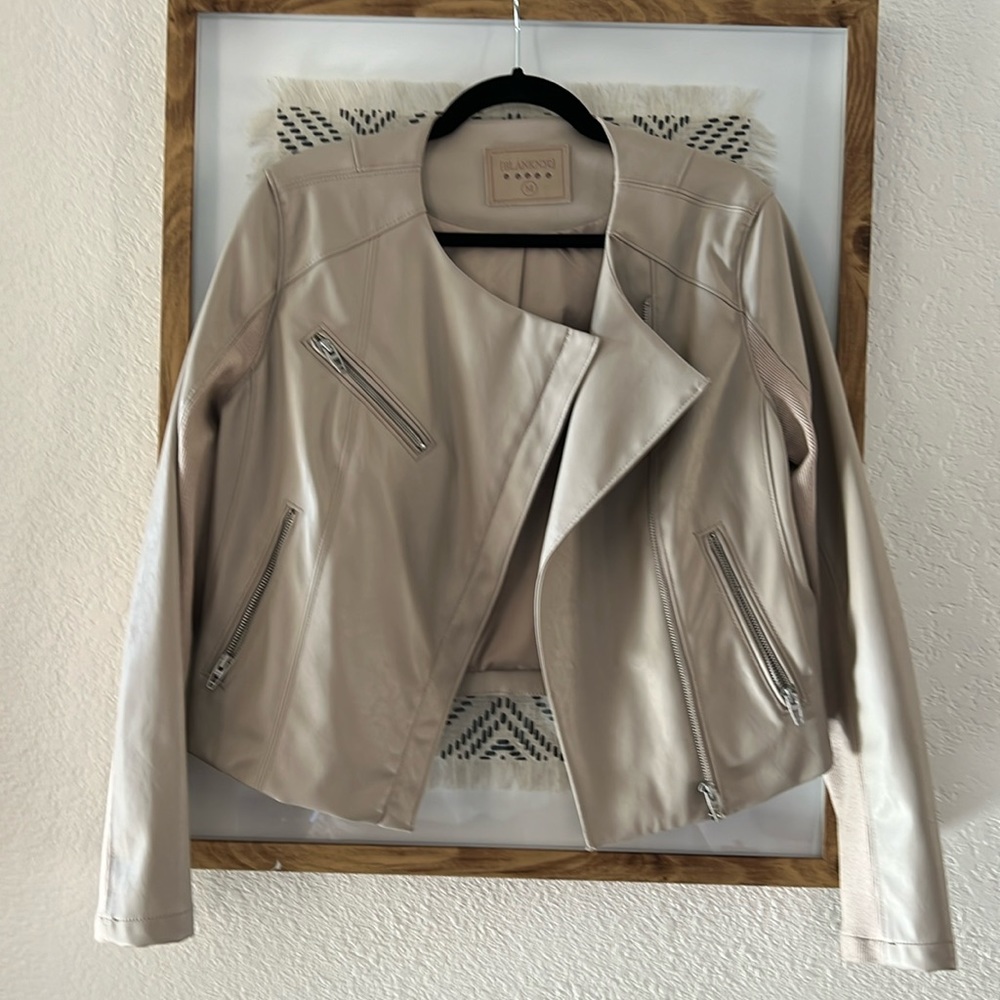 Blank NYC faux leather jacket